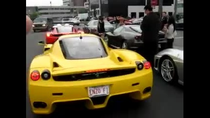 Enzo Ferrari and Maserati Mc12 