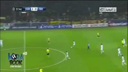 Гол на Роналдо в стил Меси срещу Борусия Дортмунд