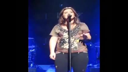 Kelly Clarkson Because Of You Live Hammerstein Ballroom, New York October 2009 