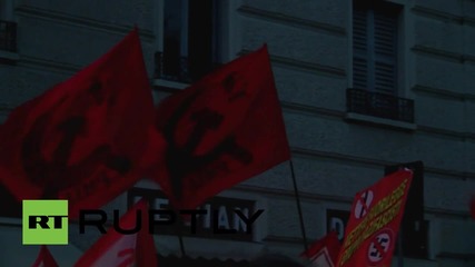 Протести в Милано: "Нацисти? Не, благодаря!"