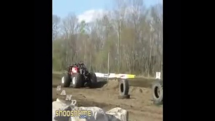 Задно салто с Monster