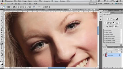 Photoshop - Блестящ ефект (vivid eyes)