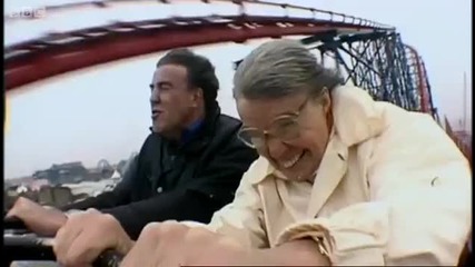 Jeremy Clarkson and his mother on a rollercoaster ride! - Bbc 