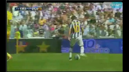 Juventus 2:0 Parma Second Goal 11.09.2011