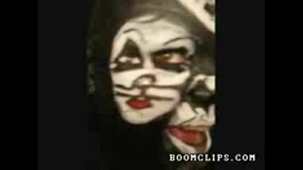 face paint in motion
