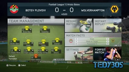 Fifa 14-ботев Пловдив в Англия- 6 еп