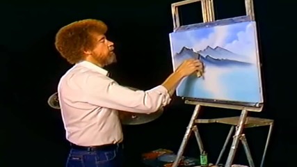 S04 Радостта на живописта с Bob Ross E09 - хладни води ღобучение в рисуване, живописღ