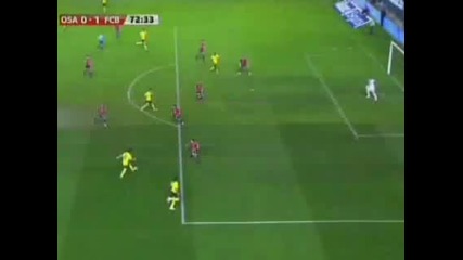 Осасуна - Барселона 1:1 [31.10.09]