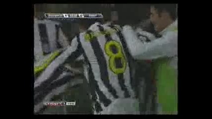 Goal Del Piero Juventus [1 - 0] Roma