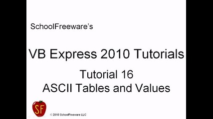 Microsoft Visual Basic 2010 Express { Видео 16 }