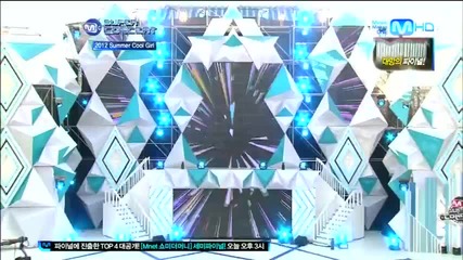 Dalshabet- Mr. Bang Bang @ Inkigayo (05.08.2012)