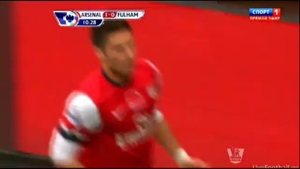 Велик Бербатов с два гола и асистенция срещу Арсенал