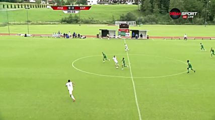 Лудогорец - Карабах 1:0 /първо полувреме/