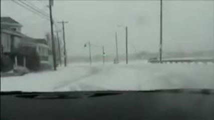 Audi R8 Snow Day 