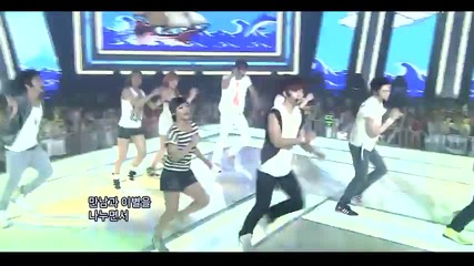 2pm & Miss A - Summer Special Stage ~ Inkigayo (24.07.11)