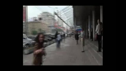 Chasing after Dima Bilan 