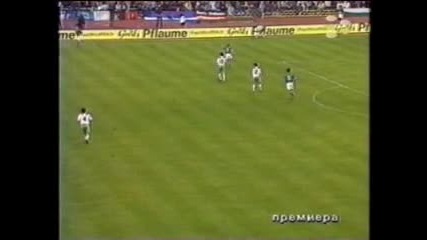 България-германия 07.06.1995 първо полувреме част 1