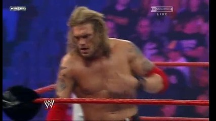 [hq] Wwe Royal Rumble 2011: Edge (c) Vs. Dolph Ziggler (with Vickie Guerrero) {част 2/3}