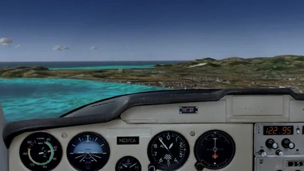 Fs9 - Cessna 152 Approach and Landing at Ibiza 