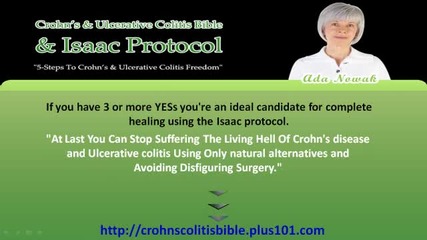 Crohns And Ulcerative Colitis Bible And Isaac Protocol 