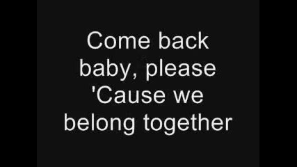 We belong together lyrics - Mariah Carey