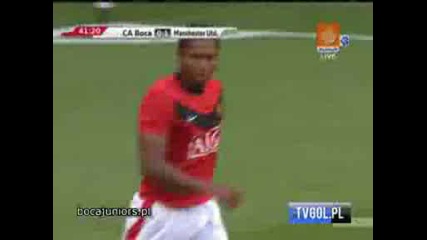 Ca Boca - Manchester United 2 - 0 Гол на Валенсия