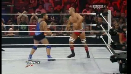 Wwe Raw 03.09.12 Santino Marella vs. Antonio Cesaro - United States Championship