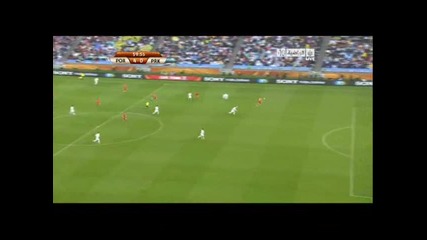 21.06.2010 - Световно Първенство - Португалия 7 - 0 Северна Корея първи гол на Тиаго 