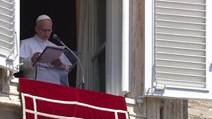 Папа Лъв XIV поднови призива си да бъде сложен край на войната в Украйна