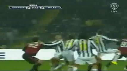 Juventus - Milan 0 - 3 10.01.2010 Ronaldinho