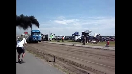 Scania Truck pulling Team Van Donselaar 