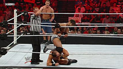 John Cena & The Miz vs. The Corre – WWE Tag Team Title Match: Raw, Feb. 21, 2011 (Full Match)