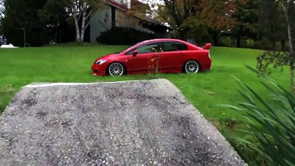 Красота мощ и стил - Хонда !!! [ Honda Civic Mugen ]