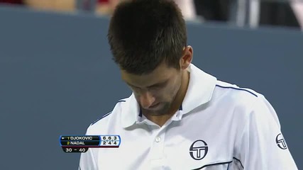 Nadal vs Djokovic - Us Open 2011! - The Full Match! - Part 11/16!