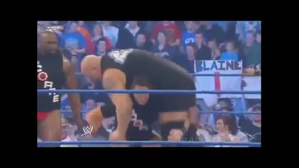 Wwe - Уейд Баррет прави пустоща на Грамадата