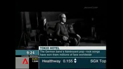 Бг Суб! Interview with Tokio Hotel on Cna in Singapore 