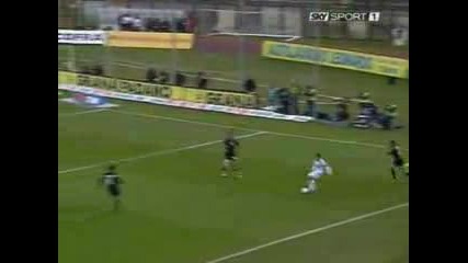 Siena - Milan 3:4 Ronaldo Goal