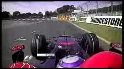 F1 Sebastian Vettel Onboard lap Australia 2008