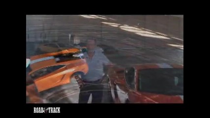 Lamborghini Gallardo Lp550 - 2 Valentino Balboni Drift [road&track]
