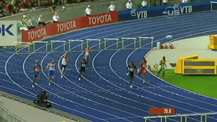 Kerron Clement - Световен шампион на 400м с препятствия от световното в Берлин 2009