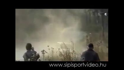 Lada crash Miszla Rallyesprint 