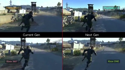 Видео от Metal Gear Solid V: Ground Zeroes сравнява различните платформи