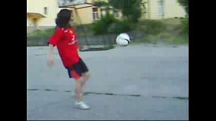 Girl Footfreestyle 2