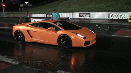 Lamborghini not even trying Drag Race