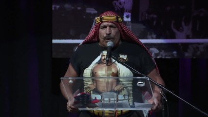 The Iron Sheik takes the podium: Wwe Legends' House, June 5, 2014