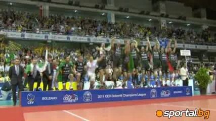 Европейски хеттрик за Матей Казийски, Радо Стойчев и Бг Тренто! 