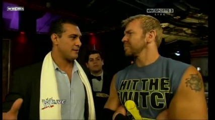 Wwe Alberto Del Rio и Christian Backstage Raw 09.05.11