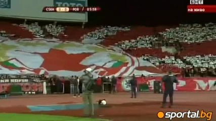 Cska Sofia - Porto 0:1 (група L - Лига Европа 2010 - 2011)