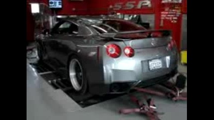 dyno test Nissan R35 Turbo - 2