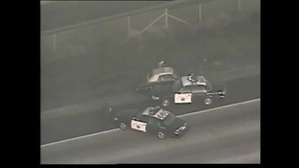 High speed Police Car Chase ends in Crash 